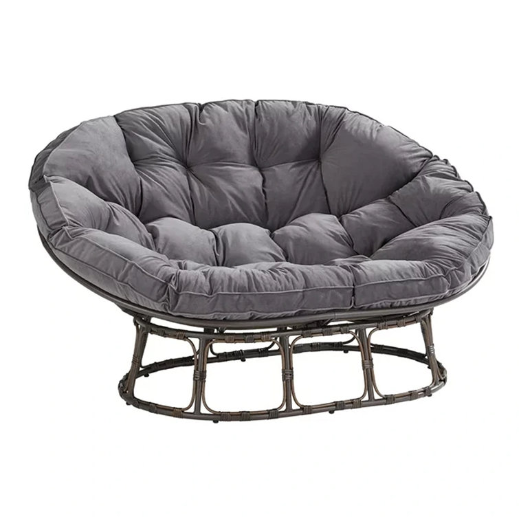 Better homes & gardens 2025 papasan chair with fabric cushion